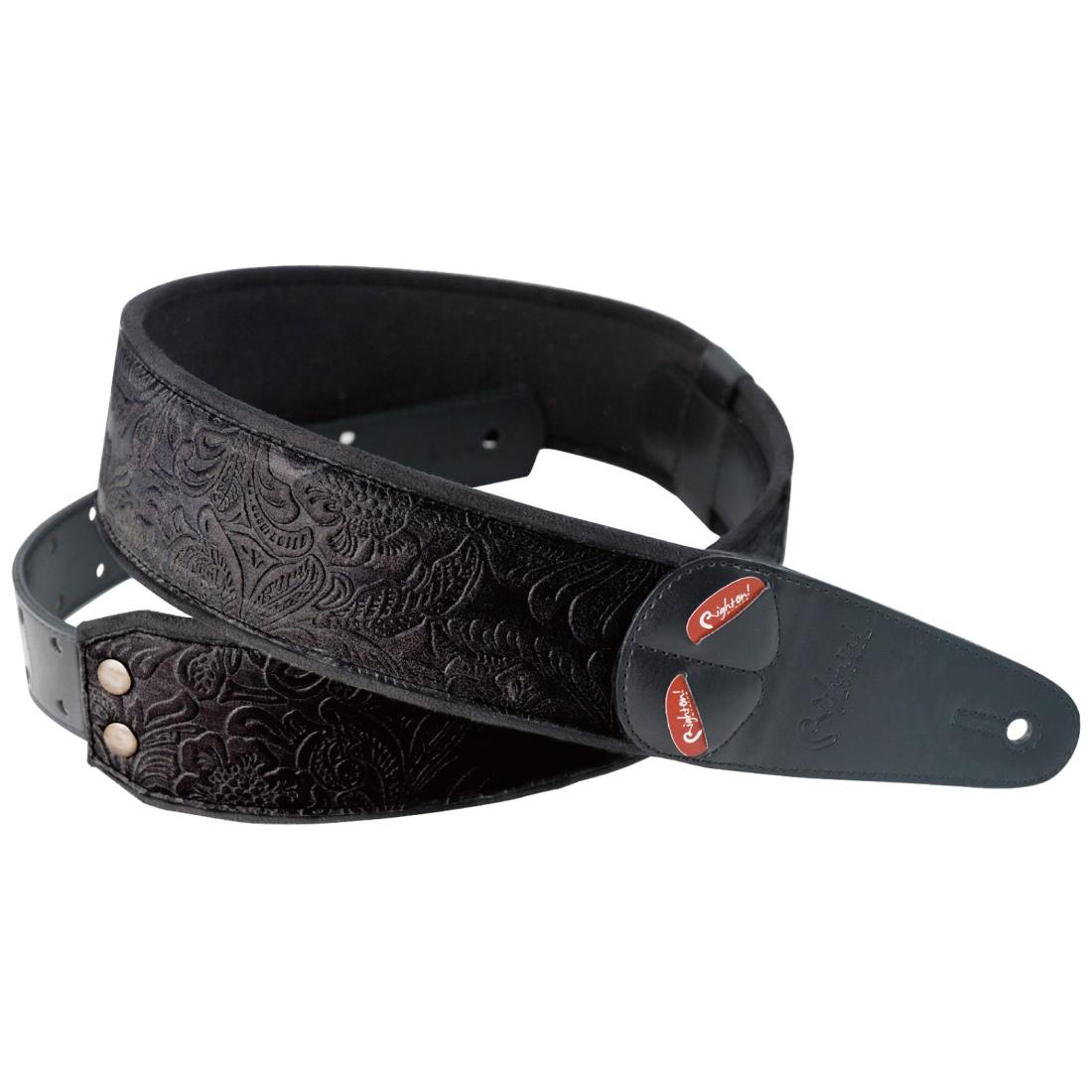 RightOn! STRAPS ギターストラップ 幅 6cm、長さ 95~150cm SANDOKAN ブラック 7,444円