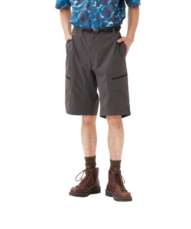 スノーピーク(snow peak)Wanaka Quick Dry Shorts EP-PT-26SU002 ハーフパンツ ショーツ 短パン メンズ レディース CHARCOAL M