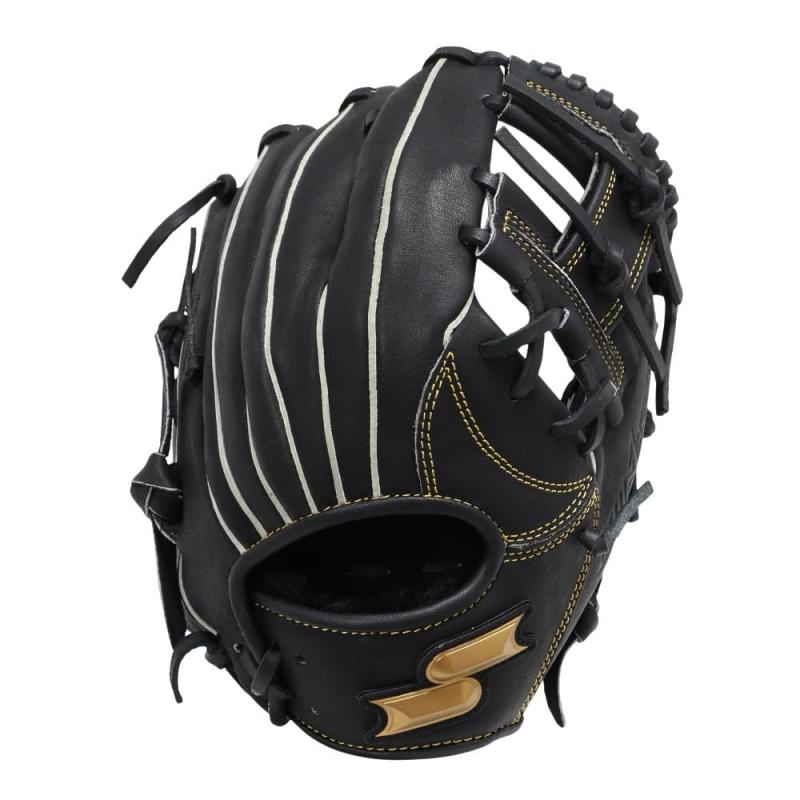SSK(エスエスケイ) ベイスボール 御坊さん軟式グローブ 軟式ウインドリームシリーズ オールラウンド用 WJG224 黒いこと(90) L(右投げ)