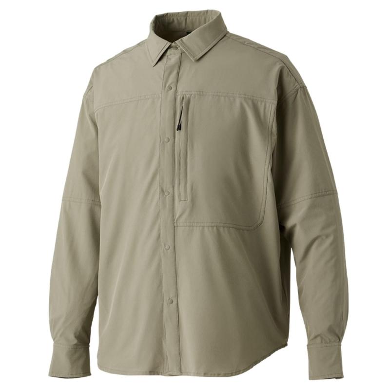 リバレイ (Rivalley) RV フィッシングシャツ Ｌ サンド 5454