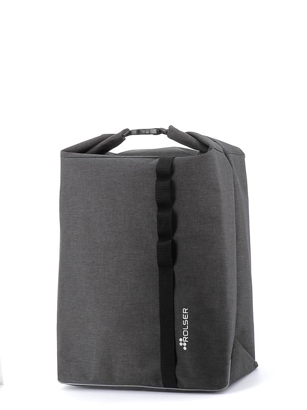 ロルサー(Rolser) NS ROLL TOP BAG RS-001RT ツィード 黒いこと