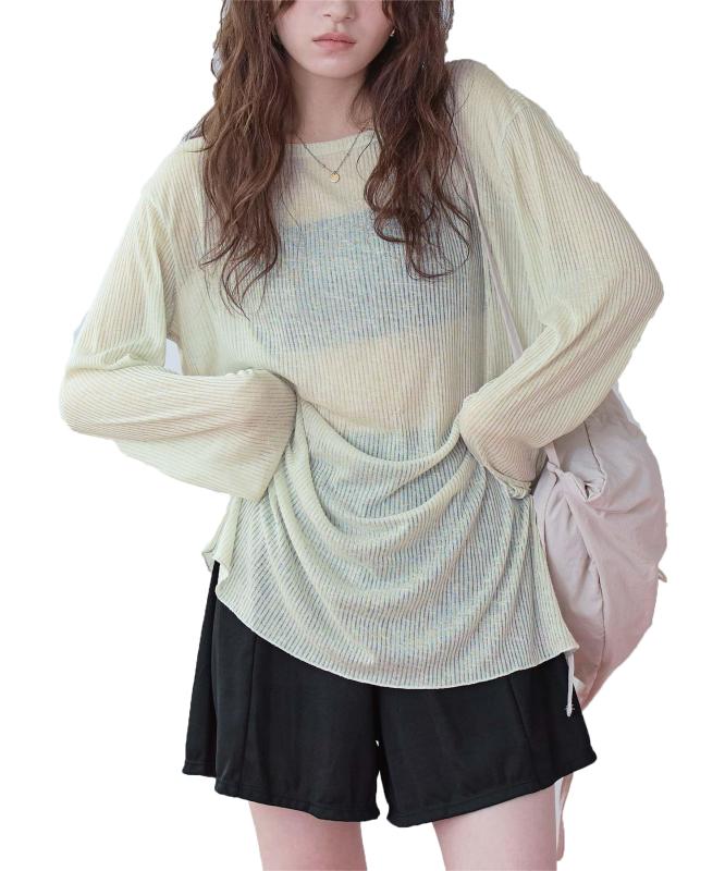 [シードレス] 4点セット リラックス トップス & ショートパンツ付 ビキニ 水着 DFXM0616 レディース