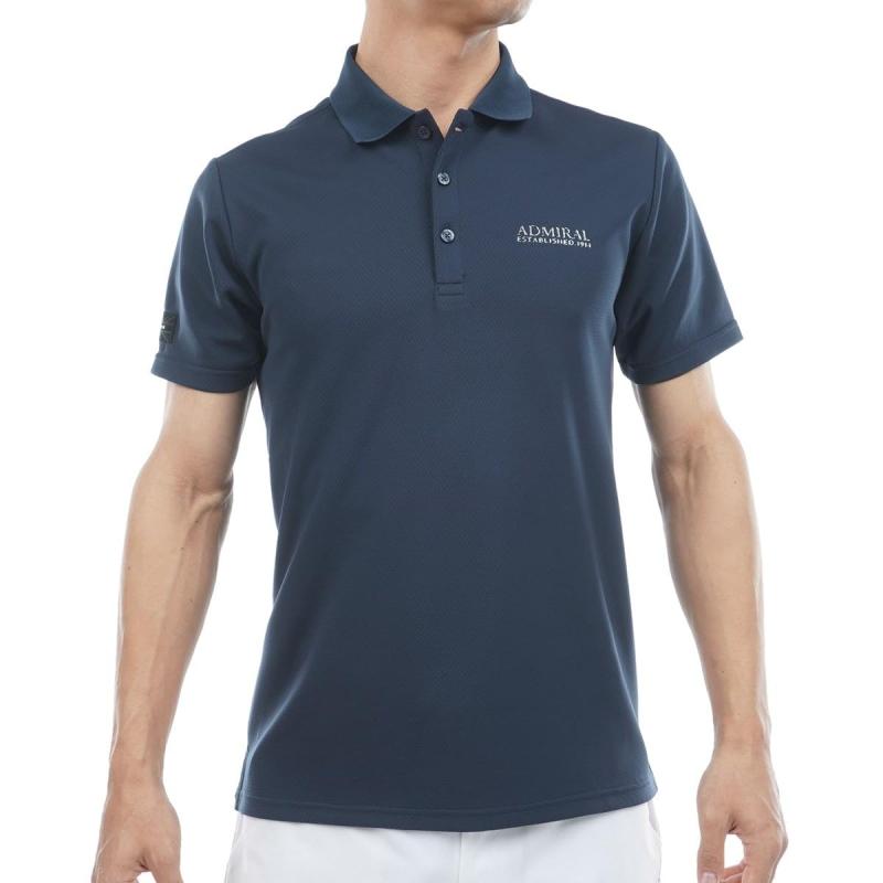 Admiral GOLF(アドミラル ゴルフ) メンズ ゴルフ御召しもの カラタッチ スポーツシャツ 米国海軍 M大いさ ADMA606