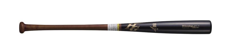 HI-GOLD 御機嫌ゴールド 原則として硬式用 木製 取り組み用野球バット (USAメイプル) WBT-07060H 赤いこと赤銅色×黒いこと 85糎 尖端くり抜き 890g～900g BFJロゴタイプ目じるし入り口・入口