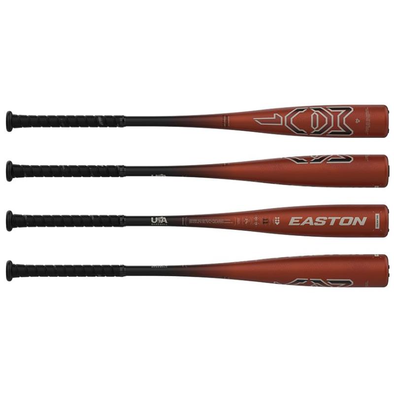 イーストン（EASTON) 野球用 JR. 子供 バット bat リトルリーグ MAV1 EUS5MAVJ8 レッド/ゴールド
