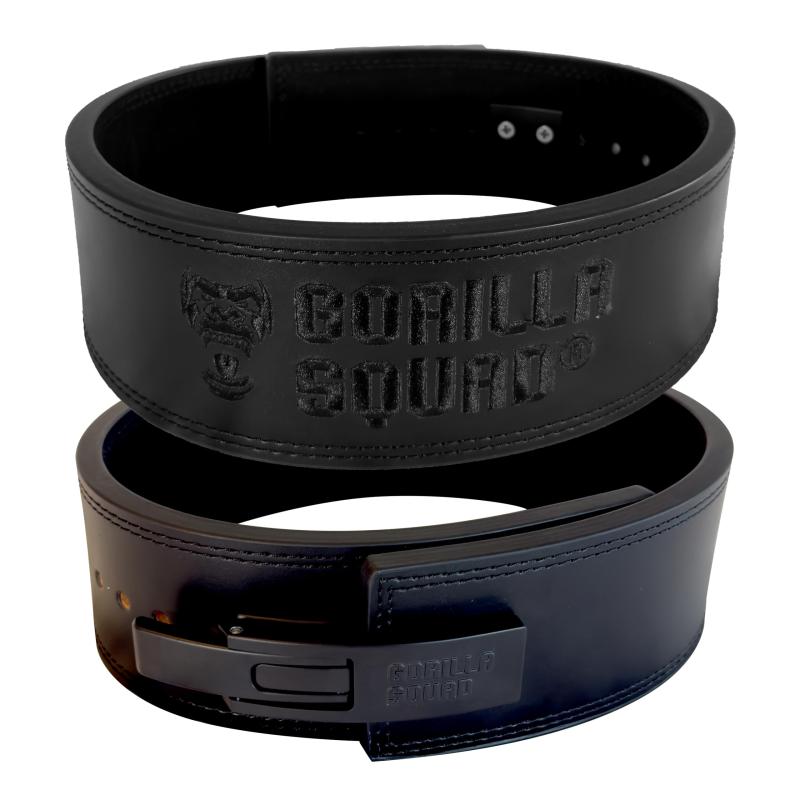 GORILLA SQUAD レバーアクションベルトPF13 【13粍極厚 × 強直特化心積もり】 納める御徒面子付き添い人 力強さ胴締め 筋トレ 掛け目形づくる 高掛け目相応う スクアット デッド昇降機 リフティングベルト