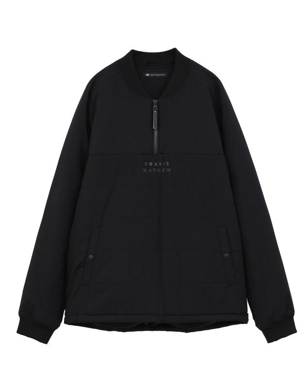 TravisMathew(トラヴィスマシュー) メンズ 中綿 クルーネックジャケット(保温・全方向ストレッチ) / ゴルフ アウター / 7AK037メンズ