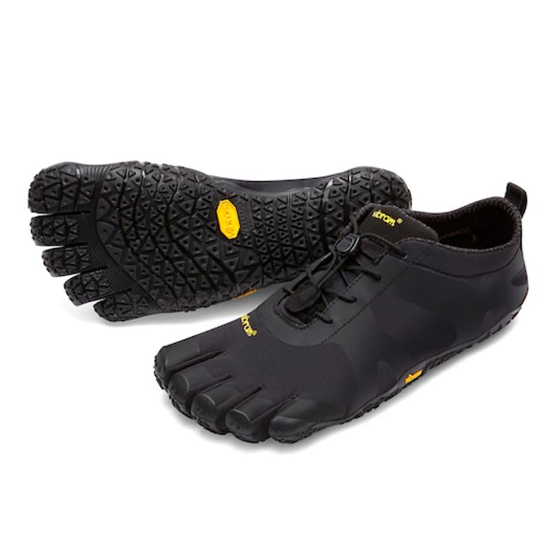 [Vibram] [ビブラムファイブフィンガーズ] レディース 五本指 ランニングシューズ ジム シンプル トレーニング アウトドア 女性用 V-ALPHA 18W7101 Black EU38(23.0cm) [並行輸入品]