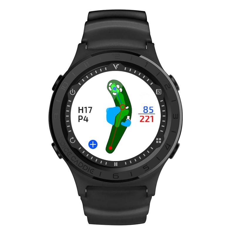 Voice Caddie ボイスキャディ 正規品 ゴルフウォッチ GPS ゴルフナビ A3 エースリー 2023 腕時計型GPS距離測定器 」 ブラック