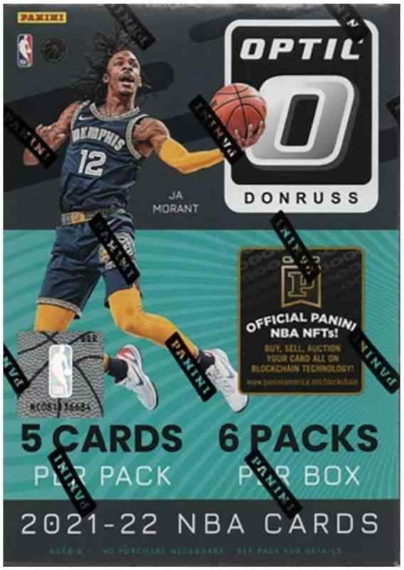 NBA 2021-22 Panini Donruss Optic Basketball Card Blaster Box パニーニ ドンラス オプティック バスケットボール カード ブラスターボックス [並行輸入品]｜はなまるショップ