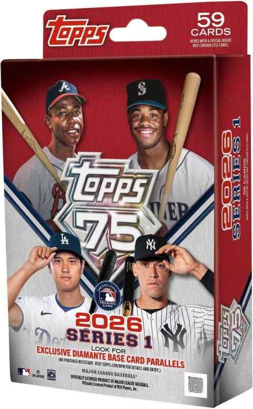 2026 Topps MLB ベースボールシリーズ1 ハンガーボックス