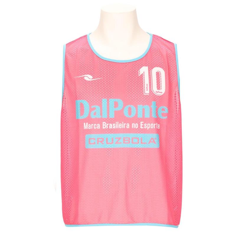 DalPonte(ダウポンチ) メンズ サッカー フットサル 昇華ビブス10枚セット ピンク(PIN) フリーサイズ DPZ124|はなまるショップ