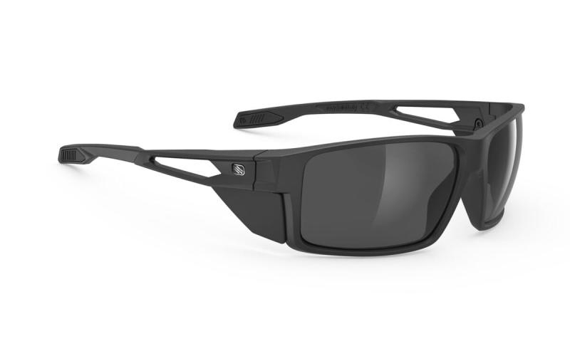 [RUDYPROJECT] 黒眼鏡 Nyad ニアド ブラックマットフレーム | ポラール3FX薄墨色水晶体 SP925906-0000 水晶体幅：64粍