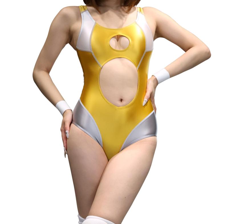 [AMORESY] エレクトラ 手がかり大広間 カットアウト うしろ側受け答え 水泳着 レオタード ? キャットファイト・ロナウド Electra Keyhole Cutout Backless Swimsuit Leotard ? Catfight Ron