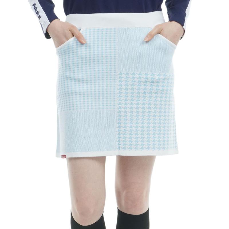 [Admiral] テニススカート GOLF(アドミラル ゴルフ) パターンミックス ニットスカート ADLA473レディース｜はなまるショップ