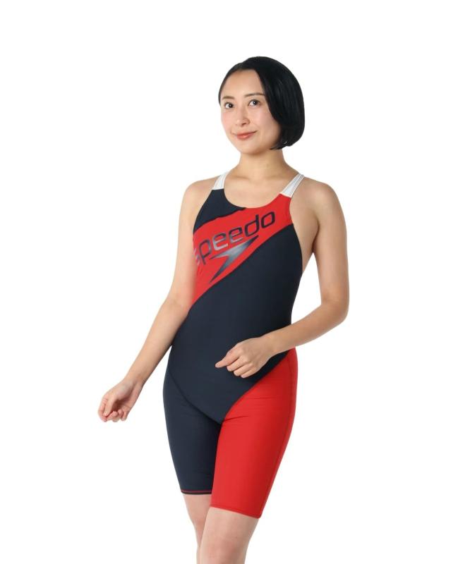 Speedo(スピード) 競泳用トレーニング水着 Panel Freasily TurnS Kneeskin パネルフリージリーターンズニースキン