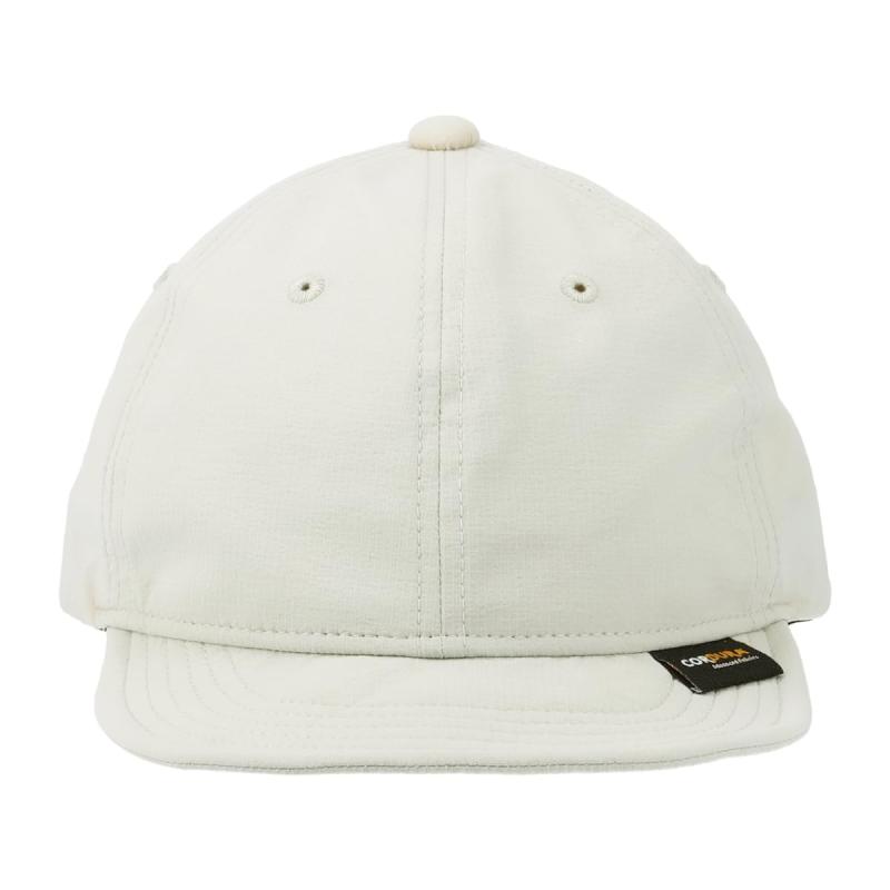 [ベーシクエンチ] アンパイヤキャップ 撥水 Cordura Mini Rip Ball Cap コーデュラ 洗える 伸縮 ストレッチ リップストップ 抗菌 消臭 帽子 ショートつば メンズ レディース フリーサイズ