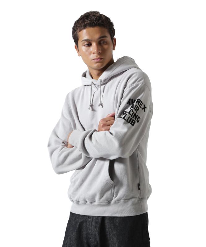[Avirex] [アヴィレックス] A.A.R.C PATCHED SWEAT HOODIE パッチド 汗水 フーディー メンズ 783-5231007