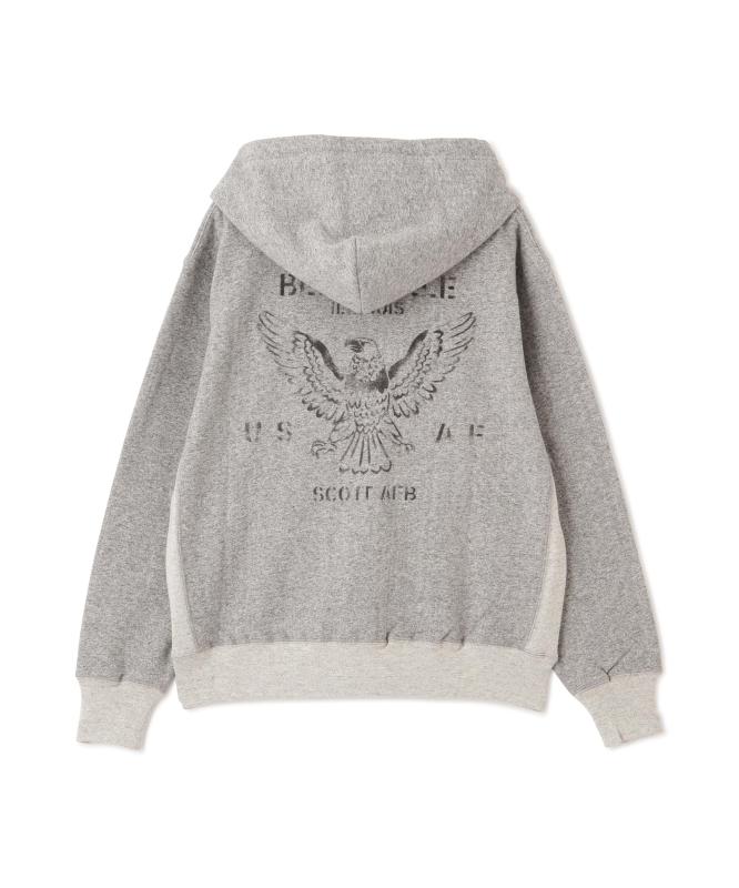 [Avirex] [アヴィレックス] VINTAGE ZIP UP HOODIE ヴィンテージ ジップアップ フーディ メンズ 783-5231008
