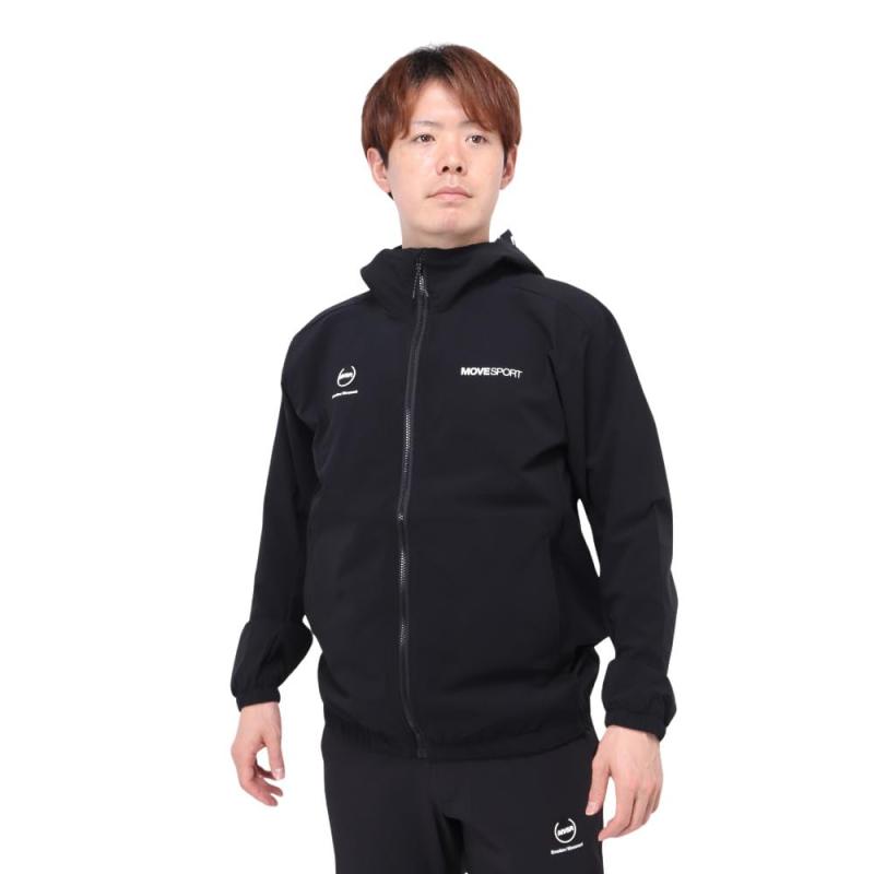MOVESPORT(ムーブスポーツ) ジャージ・クロスデサント AIRY TRANSFER TAIKYU オーセンティックロゴ フルジップフーディー ストレッチ はっ水 色褪せしにくい トレーニング ランニングメンズ 10,694円