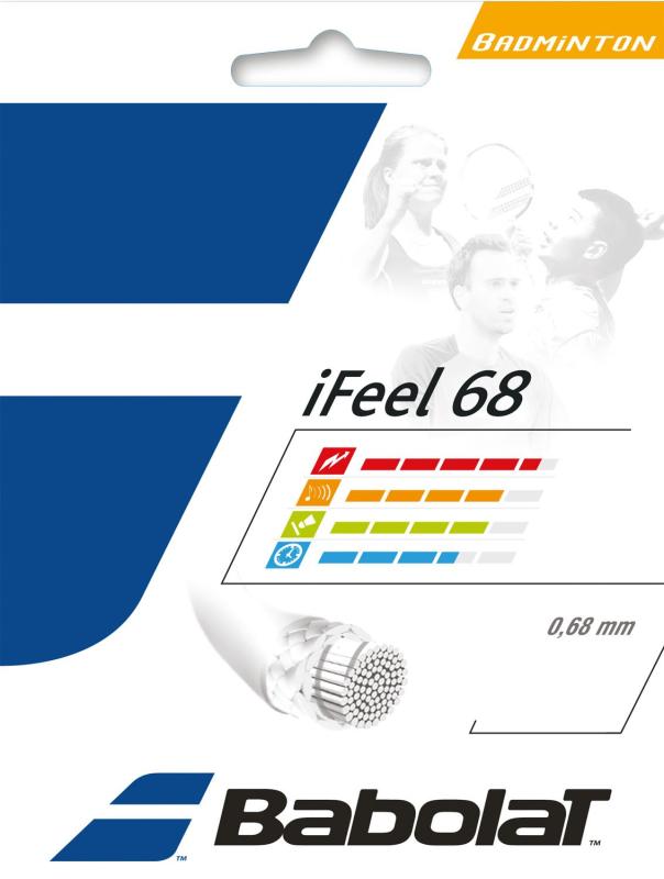 バボラ Babolat バドミントンガット・より糸 アイフィール 68 200M IFEEL68 200M 243128