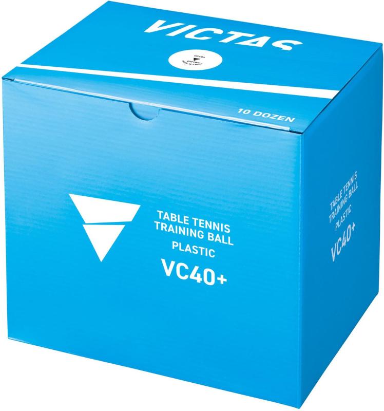 ヴィクタス(VICTAS) 卓球 ボール VC40+ トレーニングボール 10ダース(120球) 110010