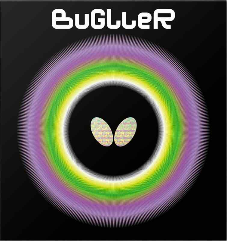 バタフライ(Butterfly) 卓球 ラバー バグラー 278:ブラック 1.9 00470