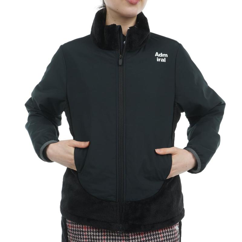 [Admiral] 上衣 ボア雑ぜ合わせる 中綿上衣 レディース ADLA480