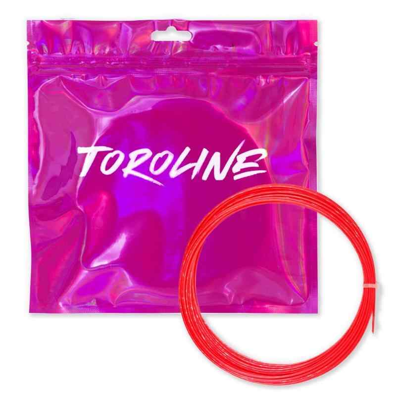TOROLINE トロ伝達ルートWasabi Pink 山葵さくら色 庭球 より糸 ガット ポリ
