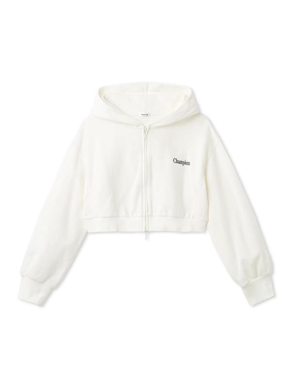 FRAY I.D(フレイ アイディー) 【champion×FRAY I.D】リバースウィーブショートフーディFWCT261805レディース