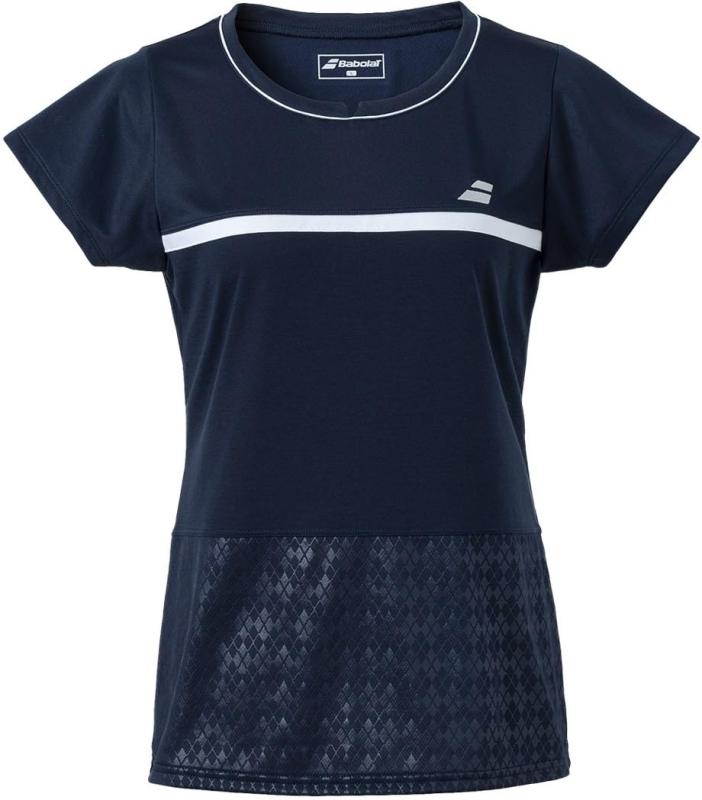 [Babolat] なし PURE SHORT SLEEVE SHIRT レディース