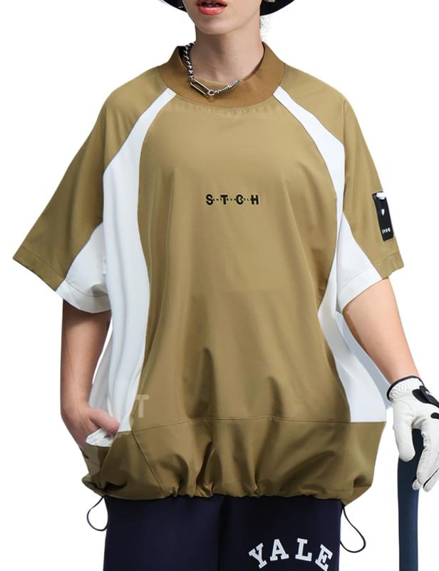 [アンティカ] ANTIQUA GOLF×STCH 配色 トップス レディース ZST-00055