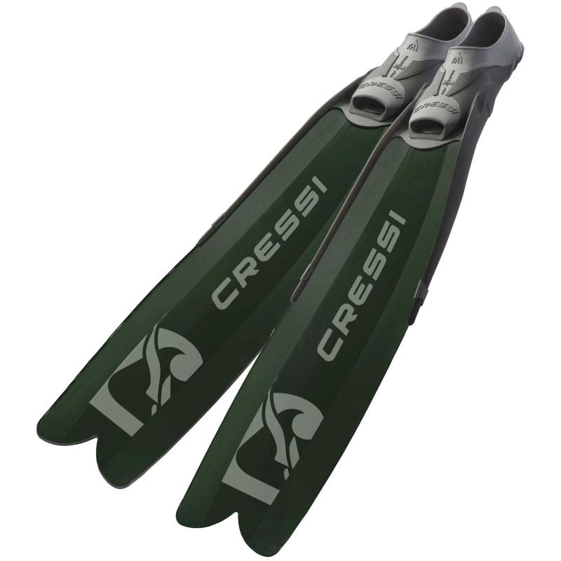 CRESSI ダイビング フィン フルフット [ GARA MODULAR BOOST ] PP製ロングブレード 超軽量 29℃傾斜あり 【正規品】｜はなまるショップ