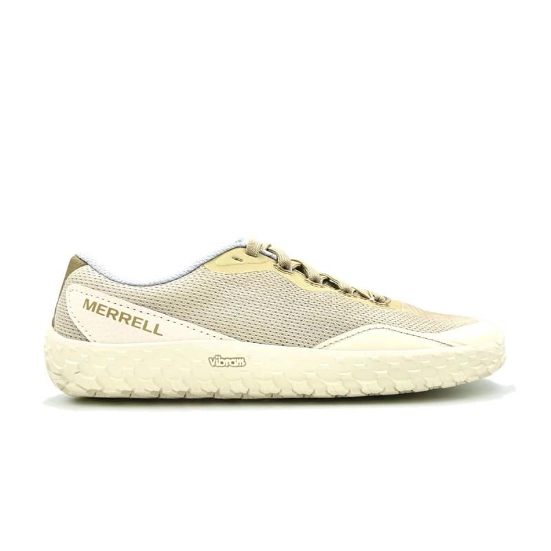 [メレル] ベアフットシューズ VAPOR GLOVE 7 レディース ブラック-ホワイト-STUCCO/CASPER