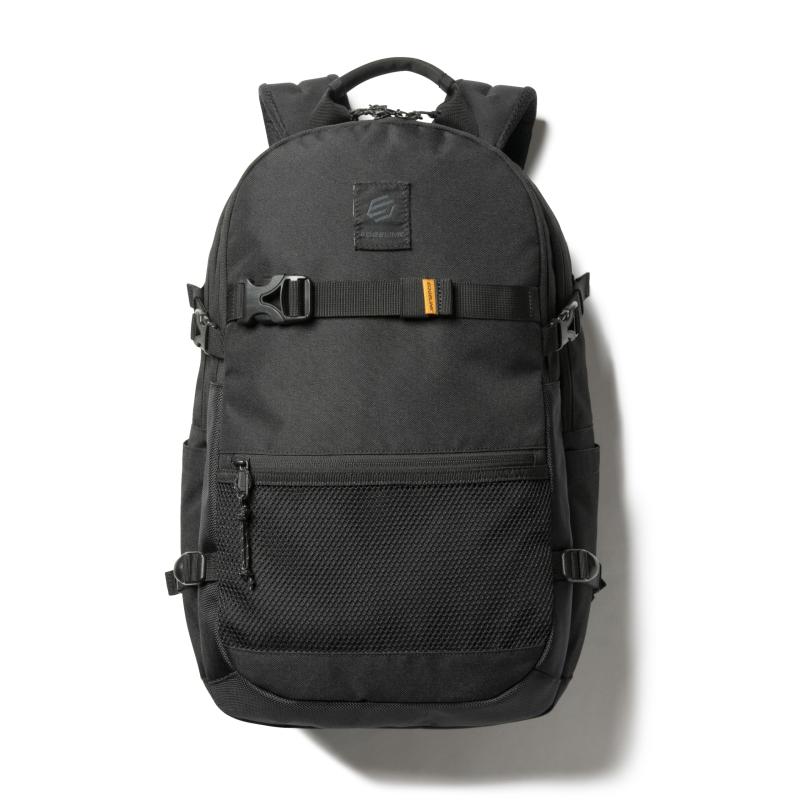 【TEMPCATION/テンプケーション】 14inchPC納める可 A4大きさ相応う 26L スケボーホルダー チェストベルト付 メッシュ衣嚢 うしろ側大気圏メッシュ No.60132