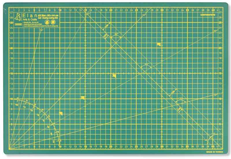 Elan 切り立てるつや消し A0 A1 A2 A3 A4 緑, 仕立てもの用切り立てるつや消し, 手工芸品つや消し, 生み出すことつや消し, 切断機つや消し, 切り立てるパッド
