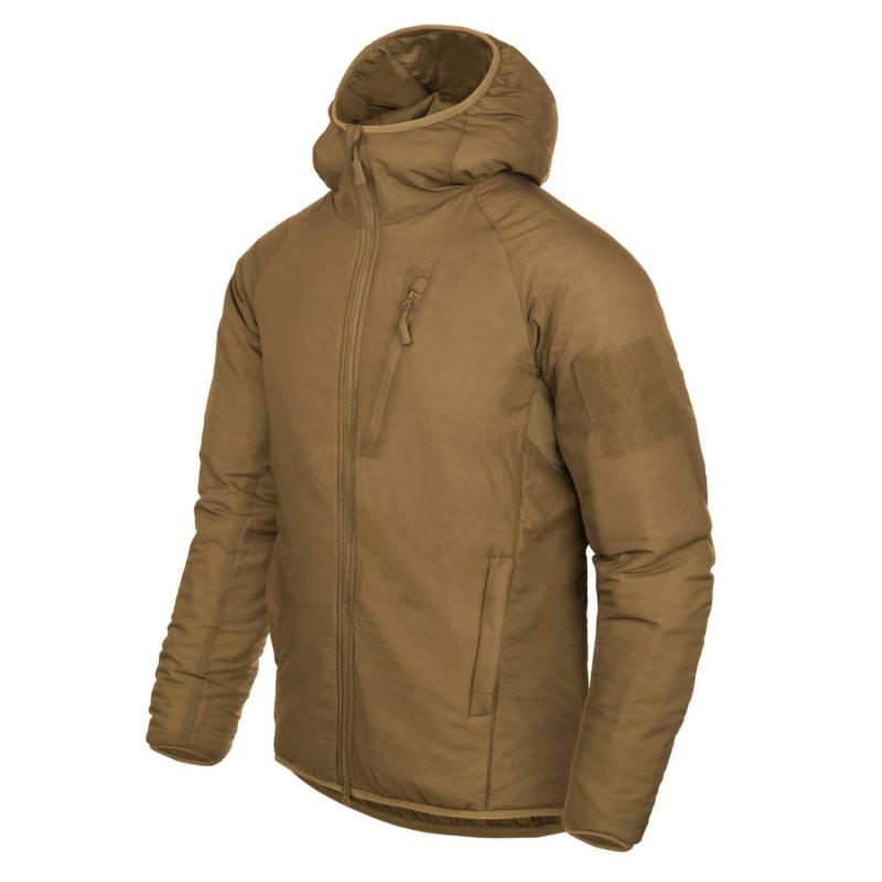 [HELIKON-TEX] ヘリコンテックス 中綿ジャケット ウルフハンドフーディ クライマシールド フード付き WOLFHOUND HOODIE 軽量 ライトウエイト 保温 防寒 防風 メンズ
