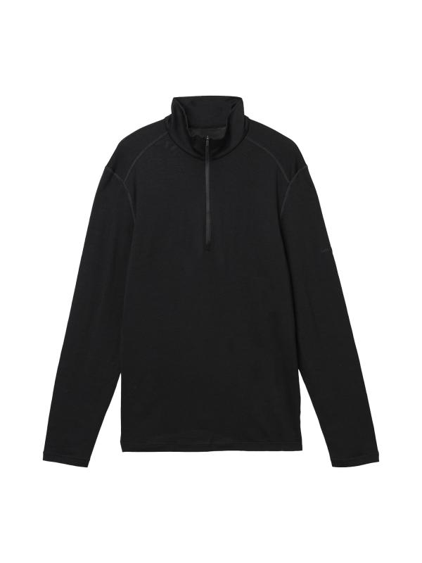 Icebreaker 長袖カットソー ジップアップメリノ 260 テック ロング捩り ハーフジップ メンズ 分かりやすい アウトドア スリムシルエットメンズ