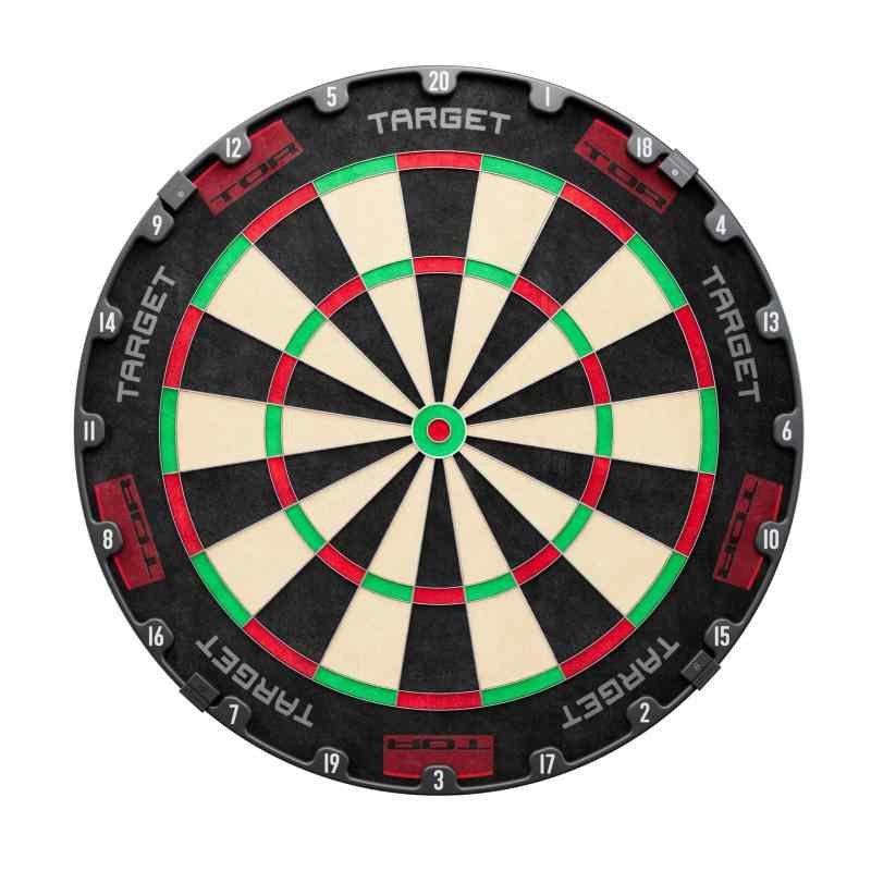 Target Japan(ターゲットジャパン)TOR DARTBOARD(トア ダーツボード)スティールチップ用ダーツボード、 競技仕様モデル、固定キット、回転スコアリングシステム、自己回復型サイザル素材使|はなまるショップ