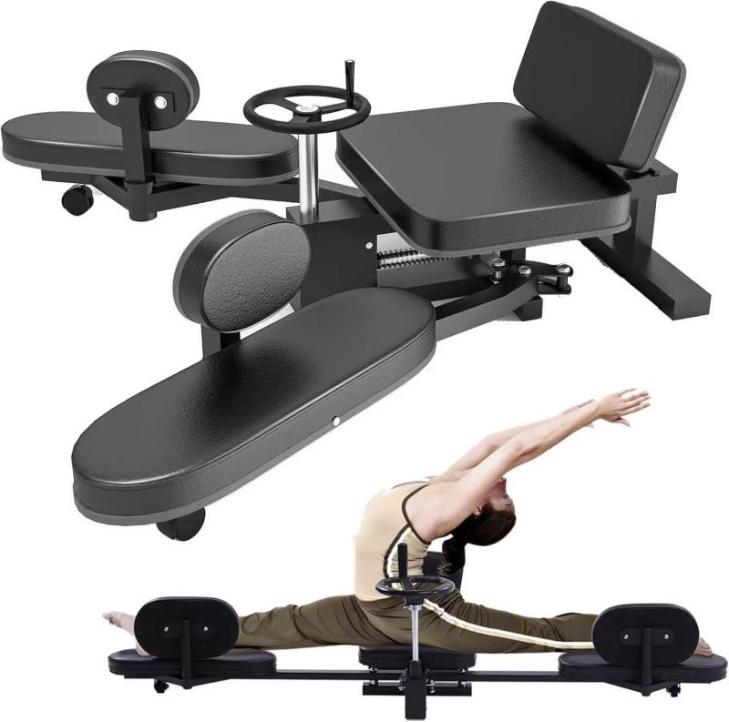 Ｔｏｓｏｋｙ 開脚ストレッチャー 身長 伸ばす トレーニング器具 股関節 ストレッチ 0-180度 開脚マシーン 家庭用 開脚補助器具 柔軟体操 体幹トレーニング バレエ練習 バレエ練習 美尻 足痩