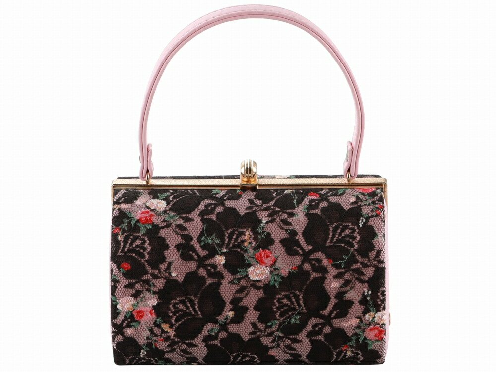 楽天市場】【Prices down4】和装バッグ fussa 「ピンク×黒色