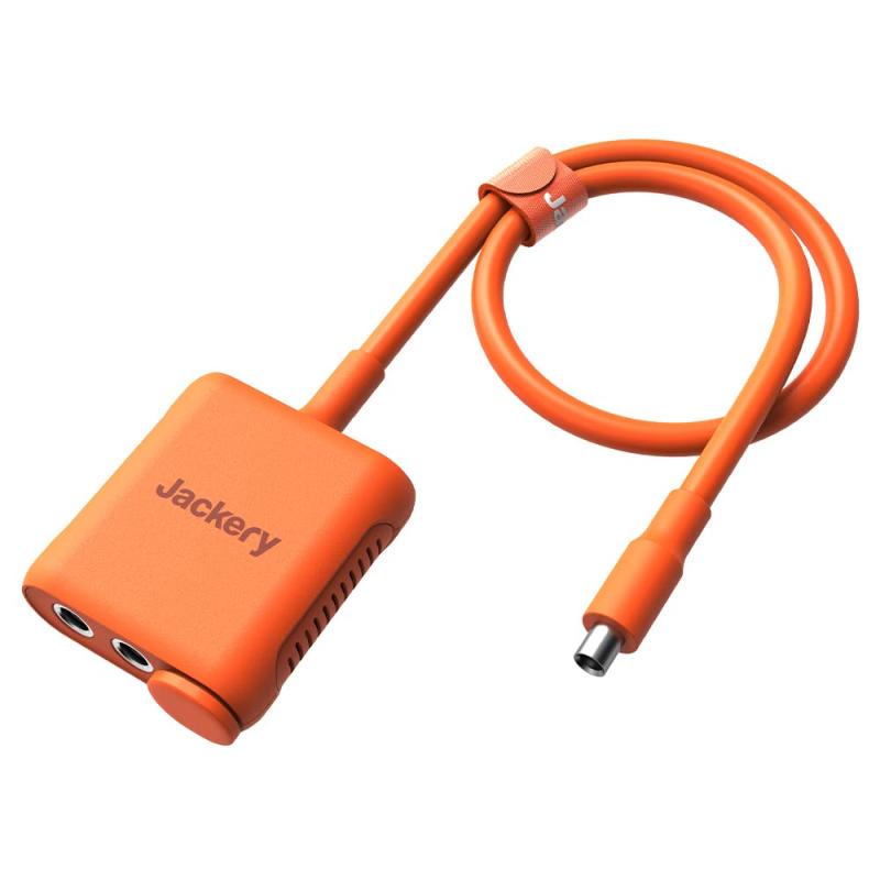 Jackery SolarSaga ソーラーダイアログボックス 直列 繋ぎ合わせる用 アダプタ ジャクリ ソーラーダイアログボックス用 3分かれ出る DC 取り替えっこアダプタ 繋ぎ 分かれ出る Jackery 携帯型ワット数 相応う