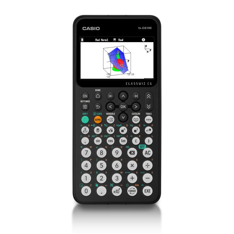 カシオ 色つやグラフ記録1価関数計算器 fx-CG100-N［］