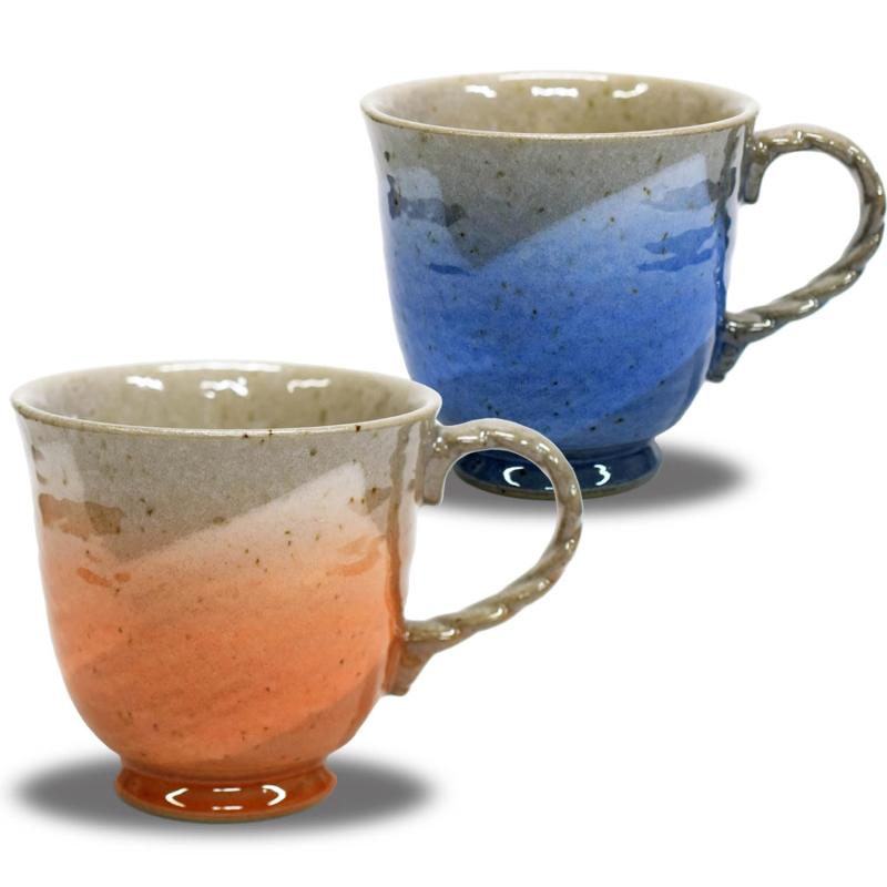 和座の蔵 おしゃれ コーヒーマグ 九谷焼 マグカップ ペア セット 釉彩 陶器 高級 ブランド 食器 日本製 結婚祝い 還暦祝い 古希祝い 喜寿祝い 母の日 父の日 敬老の日 プレゼント ギフト｜はなむすび