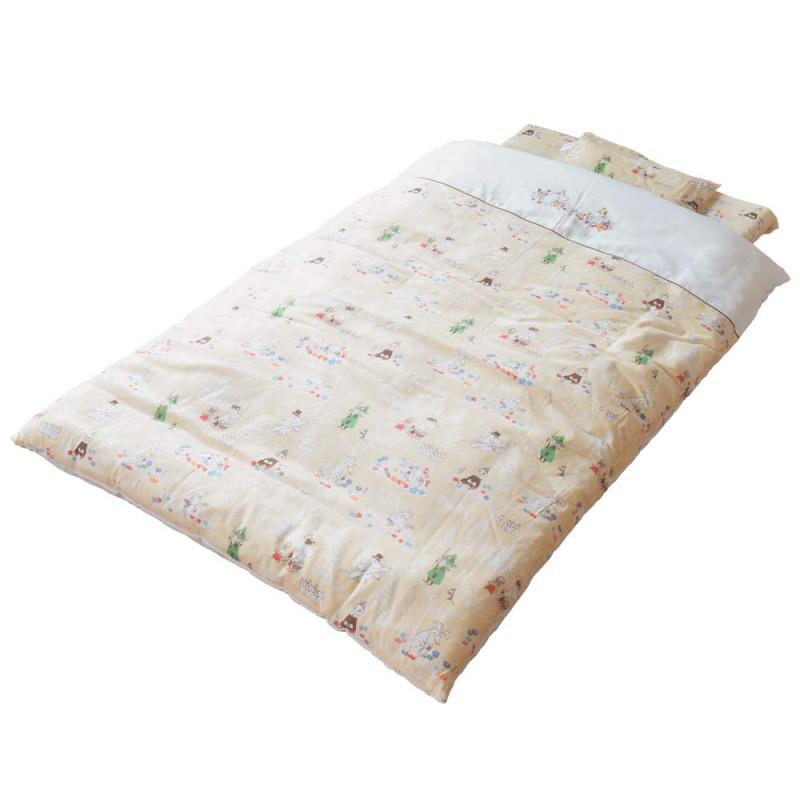 baby.e-sleep(ベビーイースリープ) ムーミンベビーふとん9点書き割り 日本製