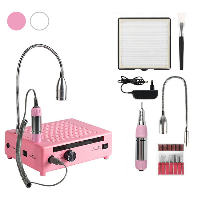 楽天市場】オールインワン ALL-1 LEDライト 集塵機 ネイル ダスト