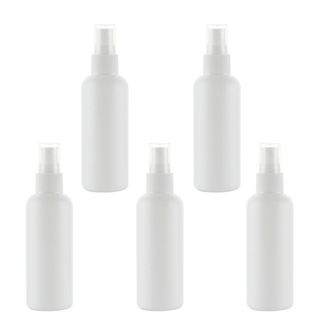 楽天市場 3個セット スプレーボトル 100ml Pet 携帯用 アトマイザー スキンケアスプレー ミスト 手作り化粧品 お掃除 除菌 消臭 消毒 詰め換え 詰替 Hananail