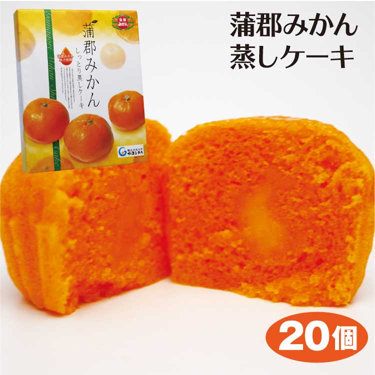 楽天市場 愛知 お土産 蒲郡みかんしっとり蒸しケーキ 個 蒲郡みかん お土産 Ja蒲郡市 はなのき堂 はなのき堂