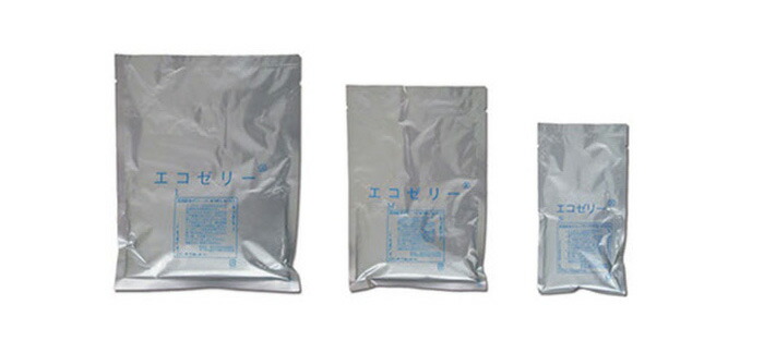 花原材料【保水材 エコジェリィ】切花用の保水ジェリィ 99％水で栄養素と抗菌剤が練りあわせるされています。