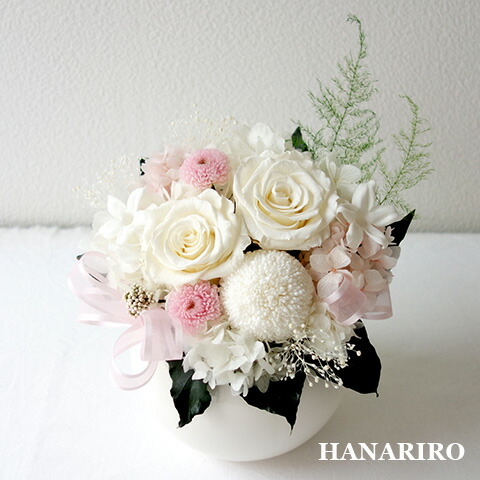 12時まで受け付け中【遠々しい（Ｌ）】 プリザーブドフラワー お供え 仏花 命日 供花 仏前 御盆 お覚悟 法要 一周忌 葬儀式 供養 仏壇用 犬 プリザ お悔やみ 愛玩動物のお悔やみ 色付き 差し上げ物 貨物輸送無料 差し上げ物 花 差し上げ物 ブリザードフラワ－ お花